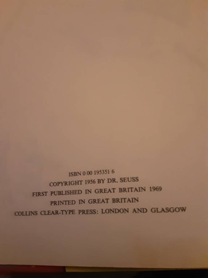 If I Ran the Circus by Dr Seuss **Scarce First British Edition 1969**