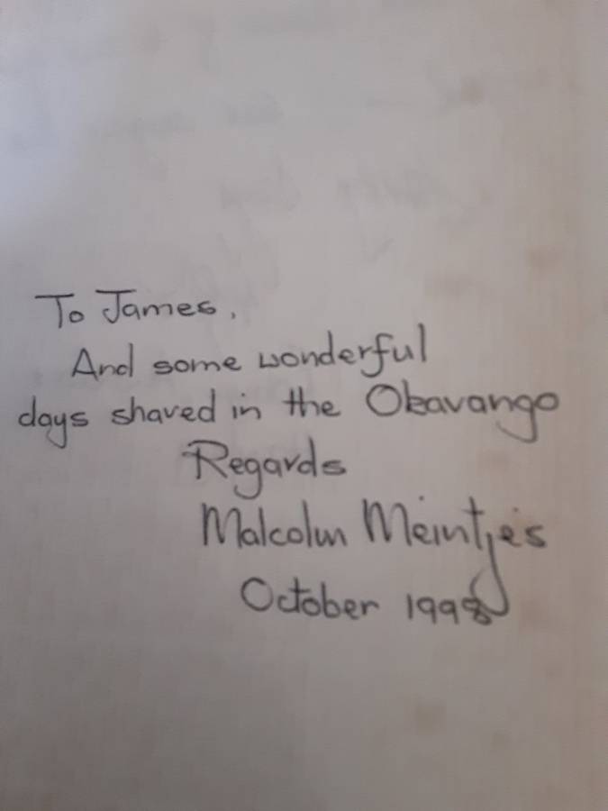An Okavango Season By: Malcome Meintjes **Signed Copy **