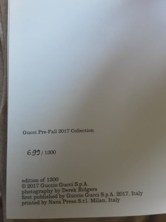Gucci, Hortus Sanitatis by Gucci and Derek Ridgers **limited edition nbr 699/1300***