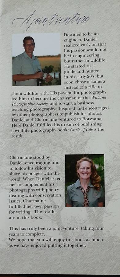Circle of Life by Daniel and Charmaine Myburg **Signed by Charmaine**