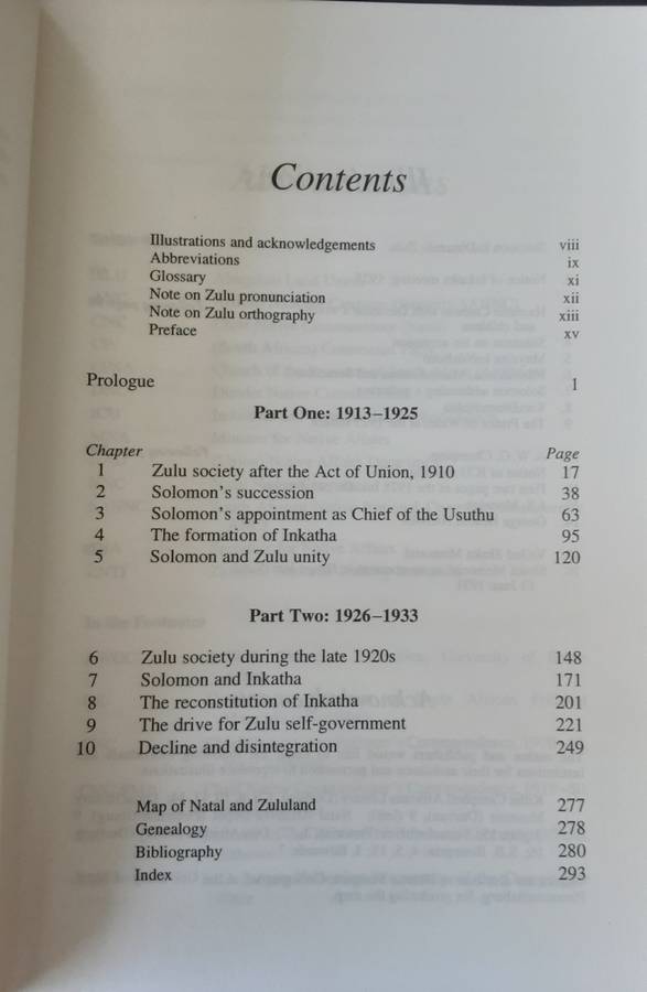 To Bind the Nation, Solomon kaDinuzulu and Zulu Nationalism 1913 1933 by Nicholas Cope