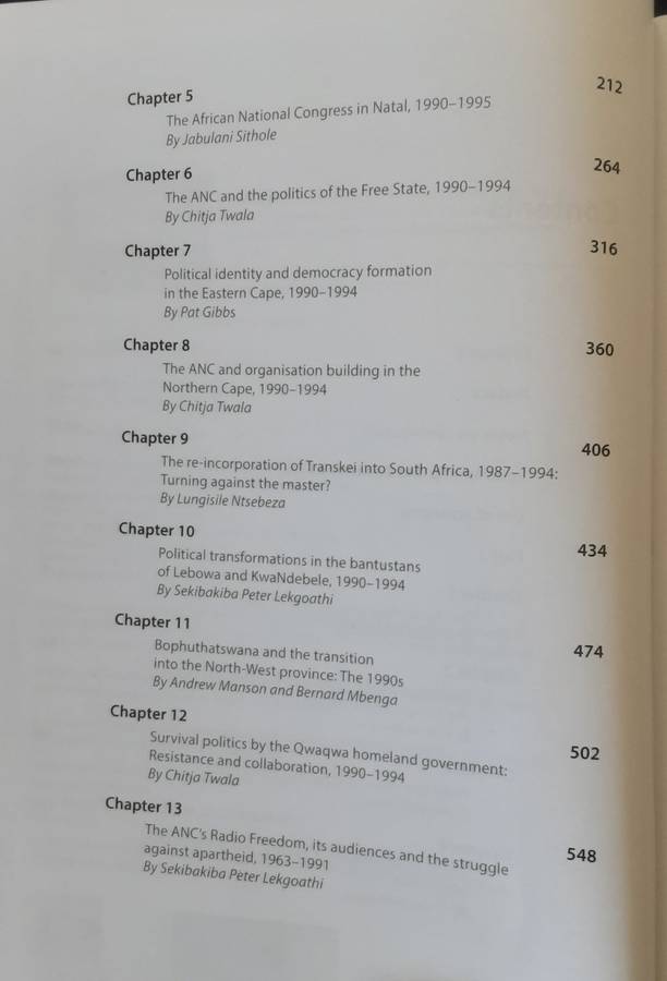 The Road to Democracy in South Africa Volume 6 1990 1996 Part 2