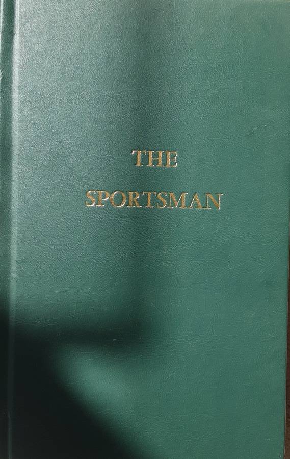 The Sportsman Vol III from July to December 1837 with index