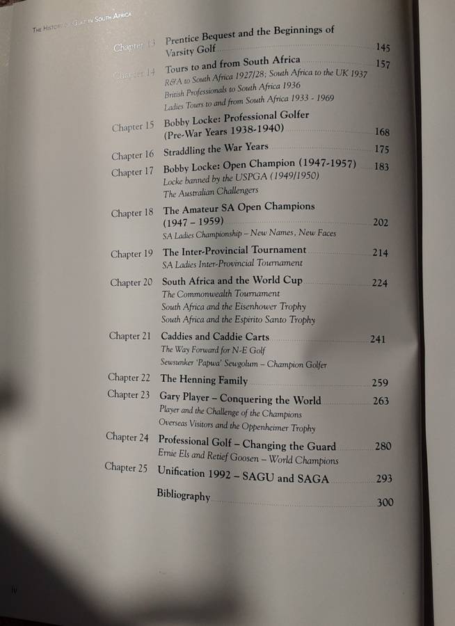 The History of Golf in South Africa 1885 1992 by Peter Sauerman **Limited edition nbr 168 SIGNED**