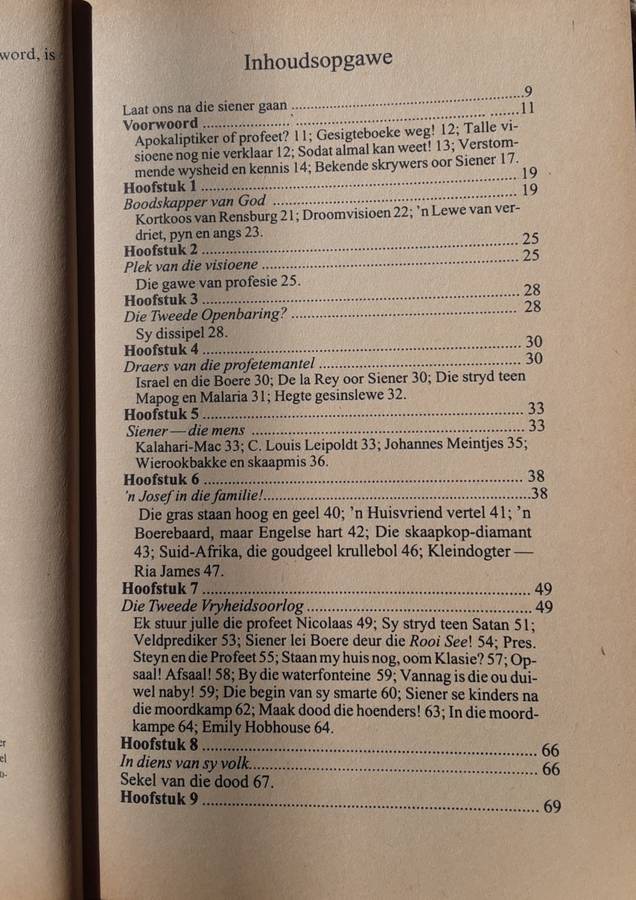 Siener van Rensburg Boodskapper van God by Adriaan Snyman