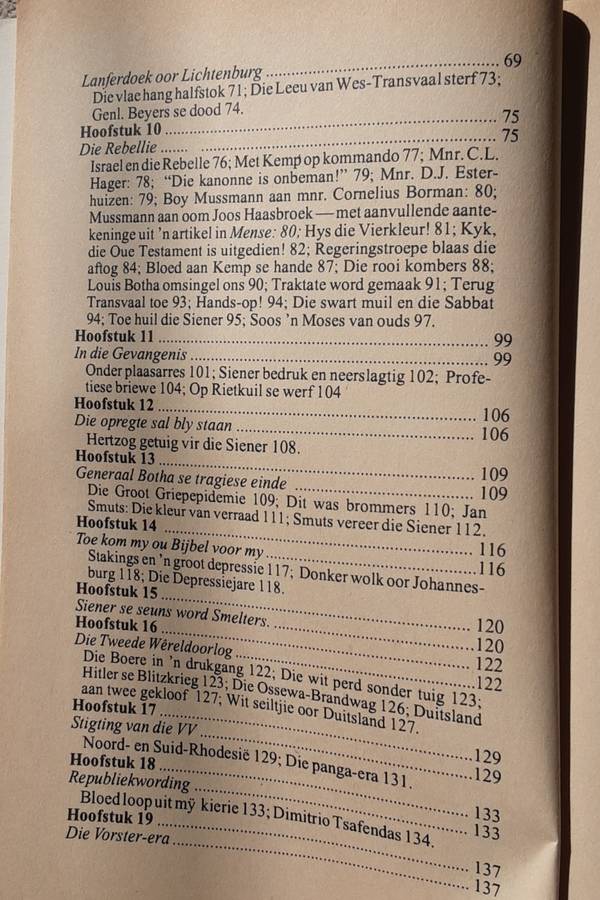 Siener van Rensburg Boodskapper van God by Adriaan Snyman