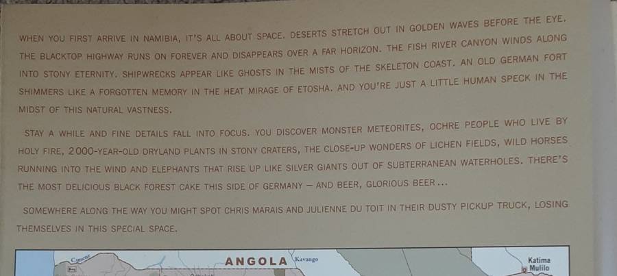 Namibia Space by Chris Marais and Julienne Du Toit