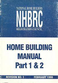 Home Bulding Manual Part 1,2 & 3 by National home Builders Reg Council