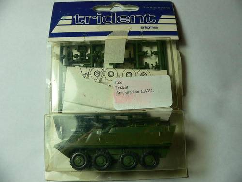 HO scale Trident Alpha armoured vehicle military series