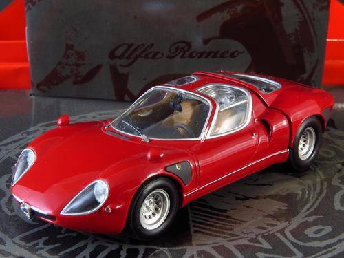 Minichamps large red box Alfa Romeo Tipo 33 Stradale.
