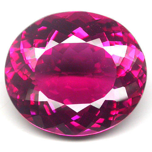 RARE LARGE 22.5 CT. NOBLE PINK OVAL TOURMALINE GEMSTONE