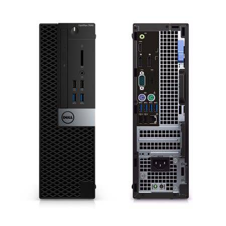 OptiPlex 7040 DDR4-SDRAM i5-6600 SFF 6th gen Intel® Core i5 8 GB 500 GB HDD Windows 10 Home PC Blac