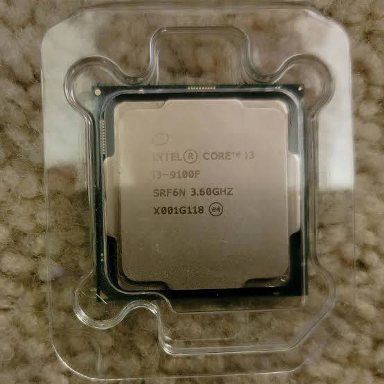 Intel Core i3-9100F Quad-Core LGA1151 Socket Excellent Condition With Cooler