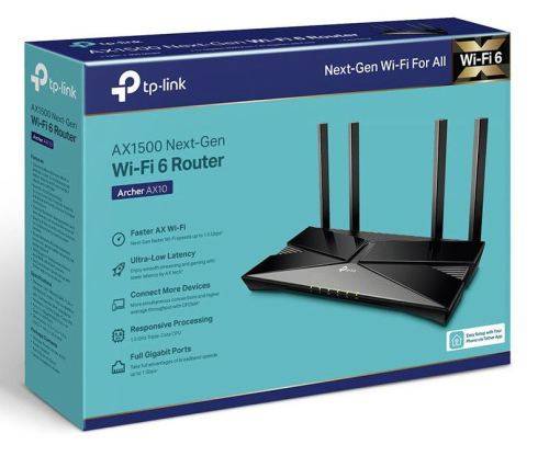 TP-Link Archer AX1500 Dual Band Gigabit Router - WIFI 6
