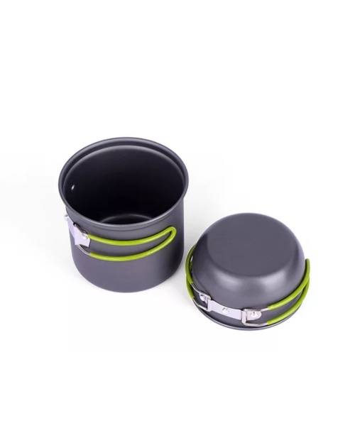 Lightweight Aluminium 2 piece Cooking Set - LOCAL STOCK Perfect for Camping/Hiking/Fishing