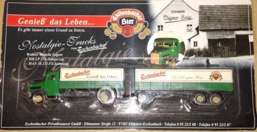 Eschenbecher DDR Nostalgia Beer Lorry Collection  - 13 Lorries - 1/87 Scale