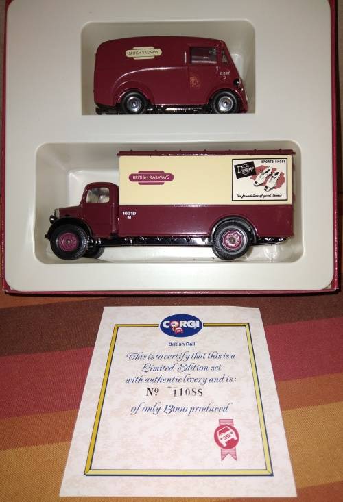 Corgi 2 x British Rail Vehicle Collectors Edition