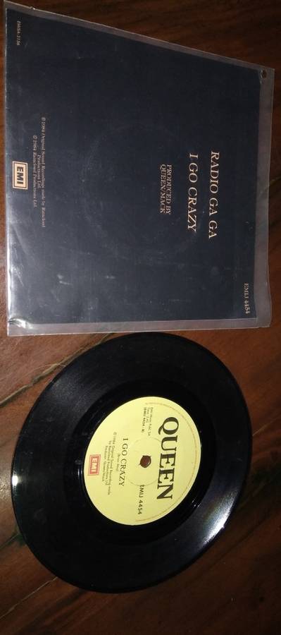 Queen: Radio Gaga /  I Go Away - 7 Single
