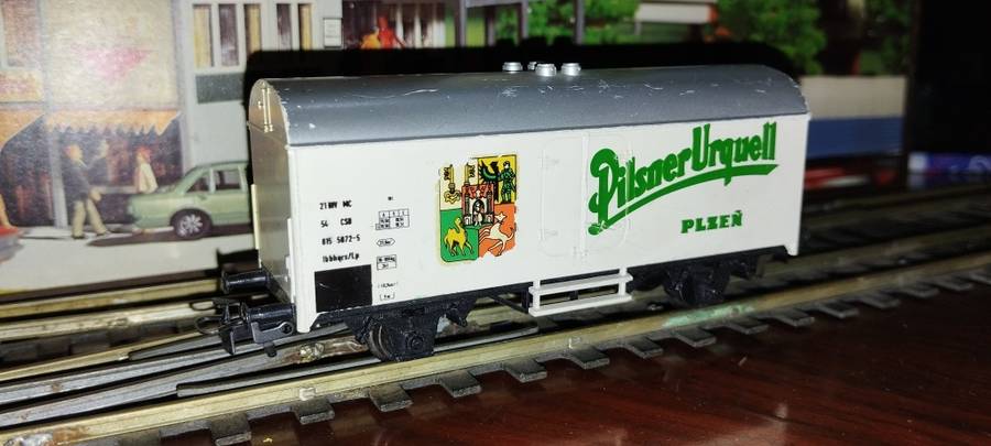 Märklin CSD Pilsner Urquell Beer Van 4553 - HO AC