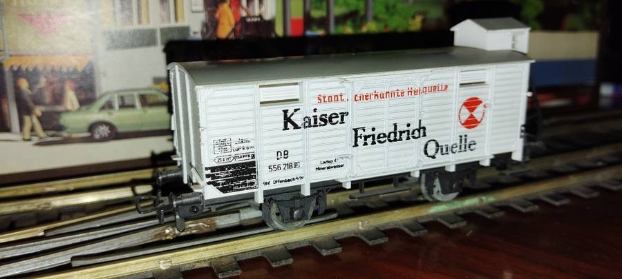 Piko Epoch II DB Van - Kaiser Friedrich Quelle- HO Scale