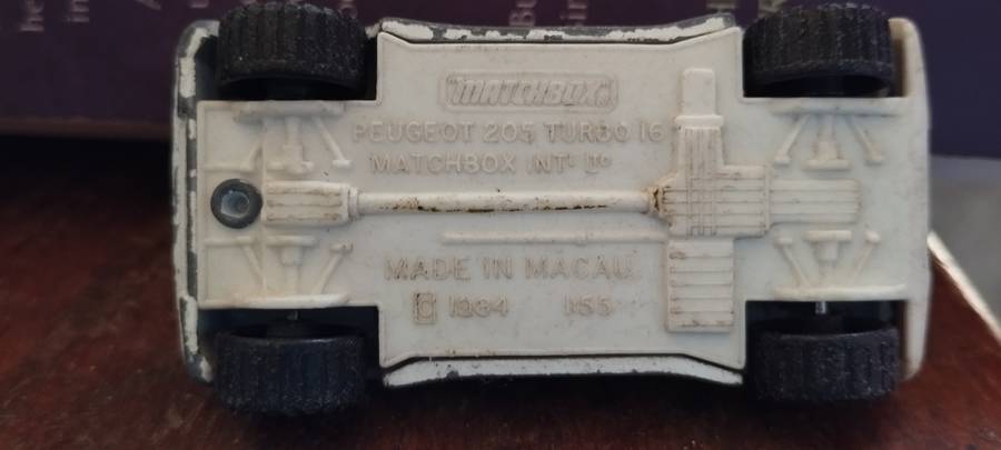 Matchbox Peugeot 205 Turbo 16 Rally Car