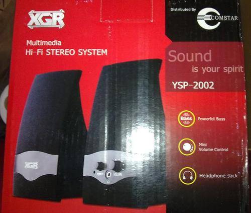 Multimedia Hi-Fi stereo speakers- Free postage
