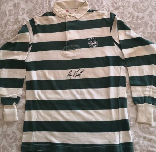 Rhodesia Rugby Jersey - signed Ray Mordt