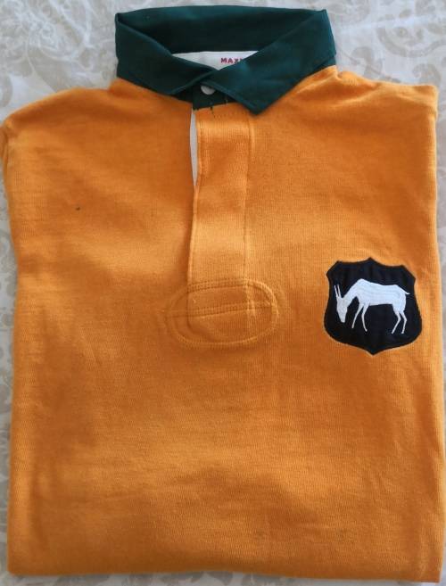 SA Schools Match Worn Rugby Jersey 70`s 80`s VERY RARE  NICE jersey no color fading