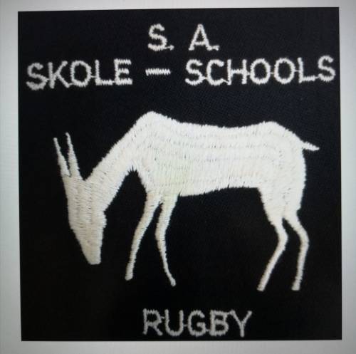 SA Schools Match Worn Rugby Jersey 70`s 80`s VERY RARE  NICE jersey no color fading