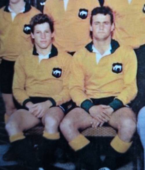 SA Schools Match Worn Rugby Jersey 70`s 80`s VERY RARE  NICE jersey no color fading