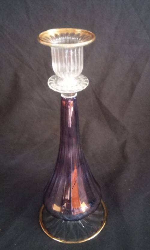 Thin Glass Candle Stick