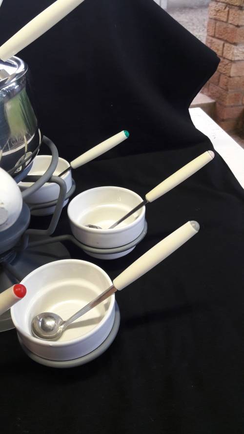 Stainless Steel Fondue set