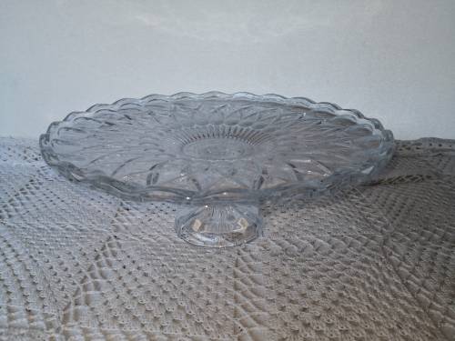 Beautiful Glass Cake Stand