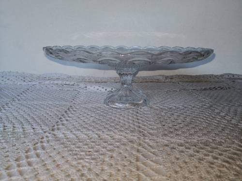 Beautiful Glass Cake Stand