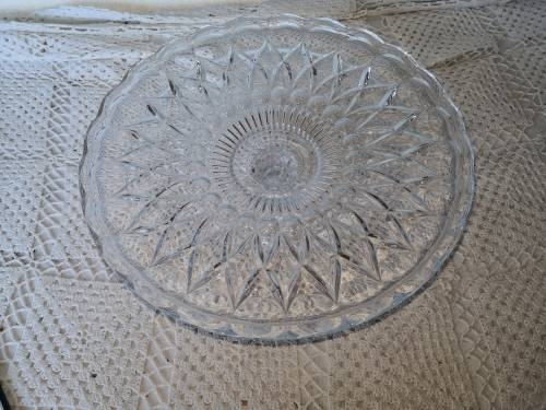 Beautiful Glass Cake Stand