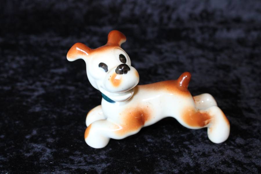 Vintage Dog Figurine - (Disney Like)