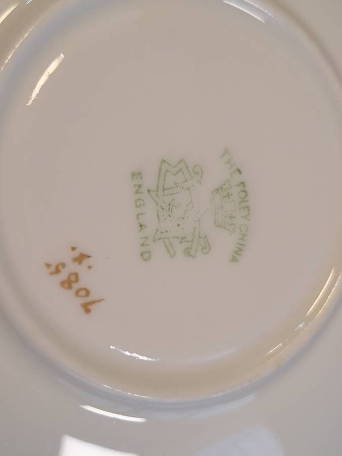 The Folley China - Wileman (Shelley) Saucer - B.