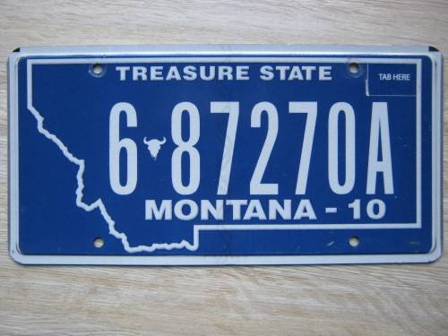 Original American license plate, must have for your bar or mancave