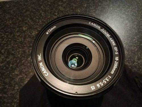 Valued at R 7 250.00 !!! Canon EF-S 18-200mm f/3.5-5.6 IS Lens