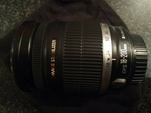 Valued at R 7 250.00 !!! Canon EF-S 18-200mm f/3.5-5.6 IS Lens