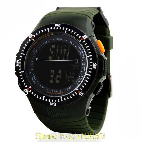 New Mens Swiss Military Tactical Watch (Green)