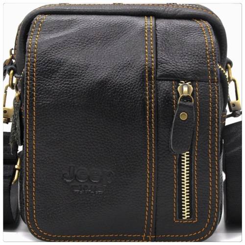 JEEP 1941 Genuine Cowhide Leather Shoulder / Crossbody bag