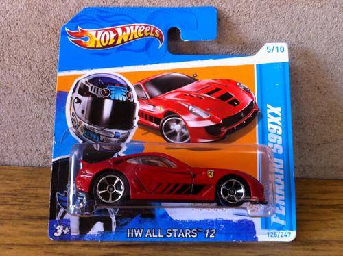 Hot Wheels FERRARI 599XX