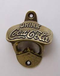 Coca Cola Wall Mount Bottle Opener- Cheap Shipping! Beware of others Shipping Costs & Bid increment!
