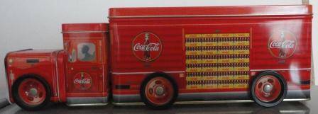 Coca Cola Tin Truck- Unique Item- Large- +- 35 cm long Bid for a bargain!!!