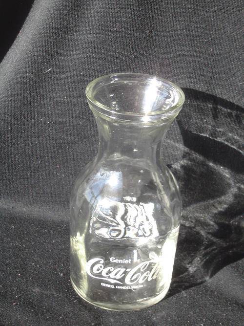 Coca Cola Carafe - Rare English and Afrikaans!! Geniet Coca Cola
