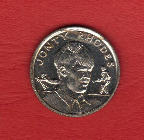 1992 Jonty Rhodes Shoprite and Checkers medal