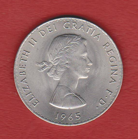 GREAT BRITAIN 1965 CROWN - 5 SHILLING