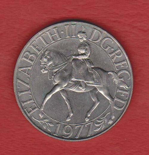 GREAT BRITAIN 1977 CROWN - 5 SHILLING