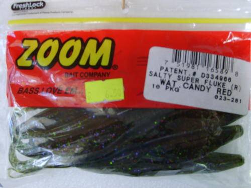 Zoom Super Fluke - Watermelon Candy Red